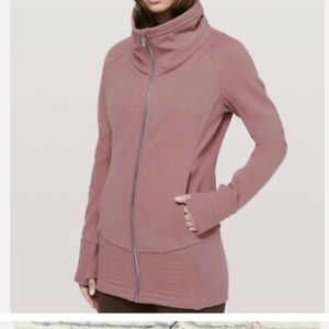 Lululemon Radiant Jacket II Spanish Rose Mauve Pink